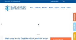 Desktop Screenshot of eastmeadowjc.org